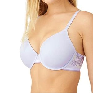 Wacoal Women's Net Effect Contour Bra In Purple Heather Multi size 36DD NEW
